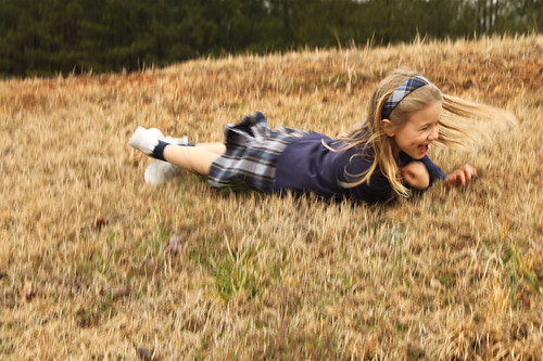 Rolling down the hill Genesis and I went out together to t… Flickr
