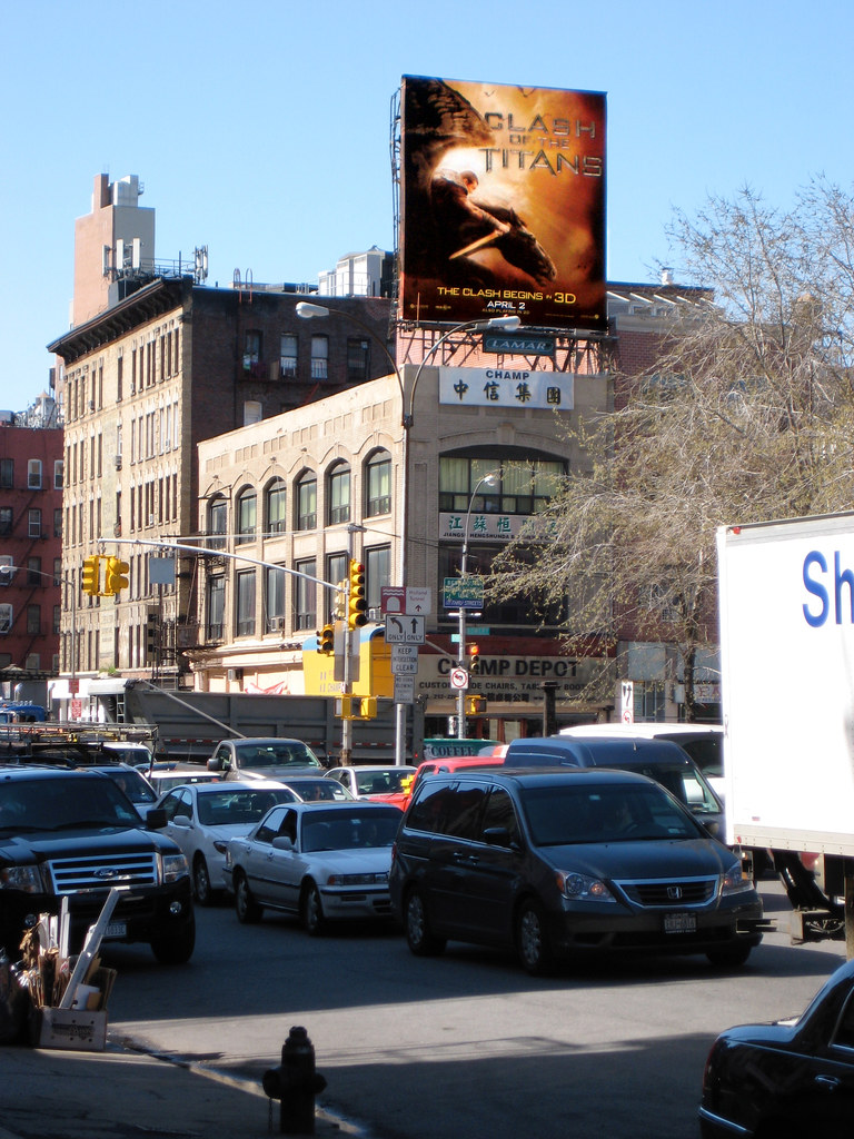 Clash of The Titans Billboard Near Delancey NYC 6875 Flickr