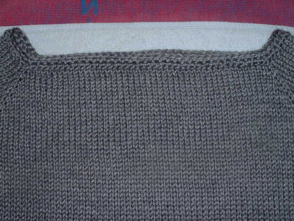 St.Jamescrochet neck edge Neck edge picked up with croche… Flickr