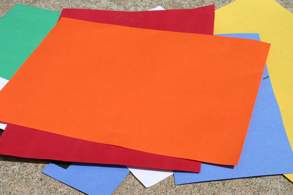 Construction Paper Bright, vivid colors can draw attention… Flickr