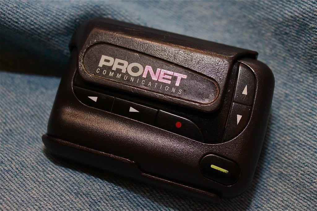 67365 My last pager Before "wireless" meant cell phones, … Flickr