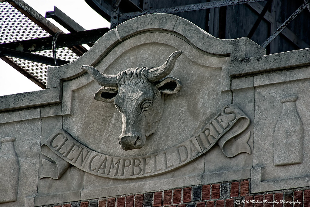 glen campbell dairy building Old dairy building in Dundas … Flickr