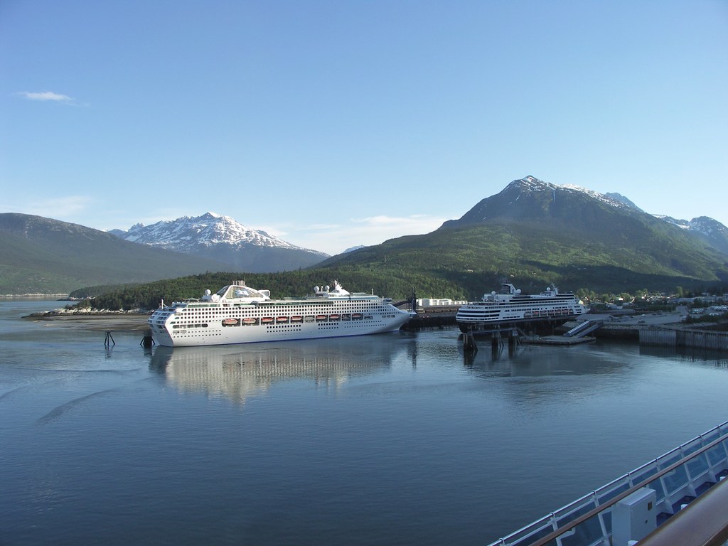 PICT6479 Sea Princess in Skagway Harbor. mcniadh Flickr
