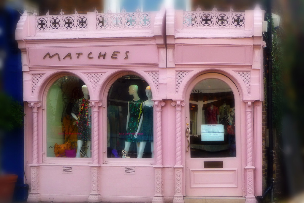 Wimbledon Matches Matches fashion shop on High Street, Wim… Flickr