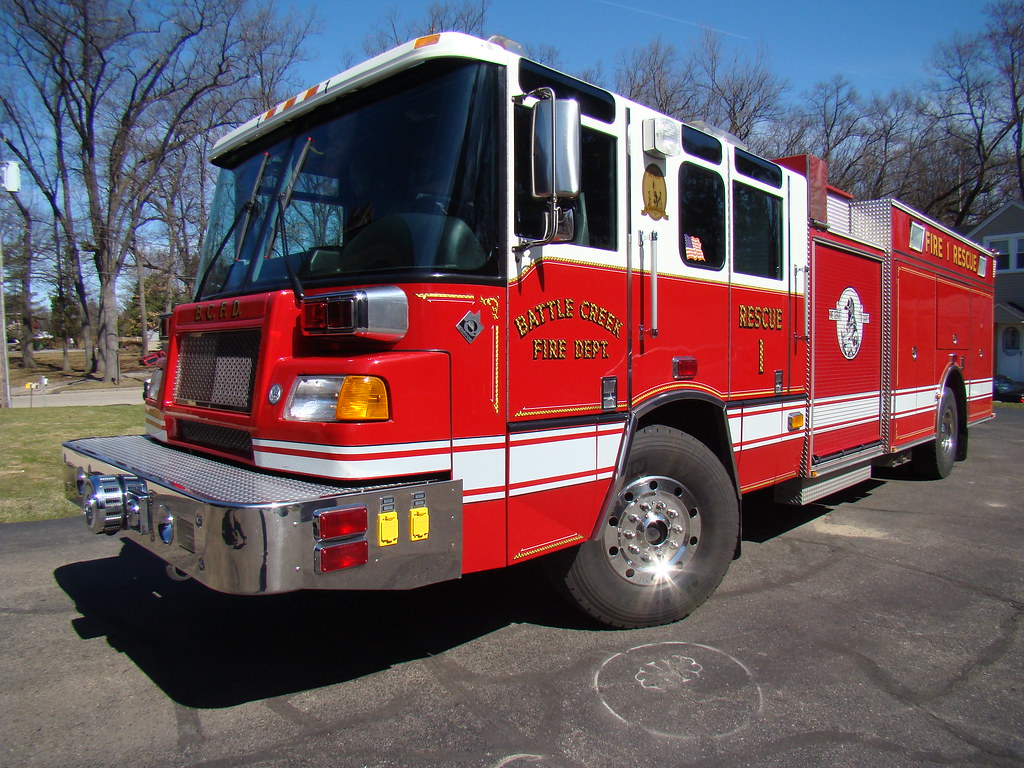 Rescue 1, Battle Creek Fire Department a photo on Flickriver