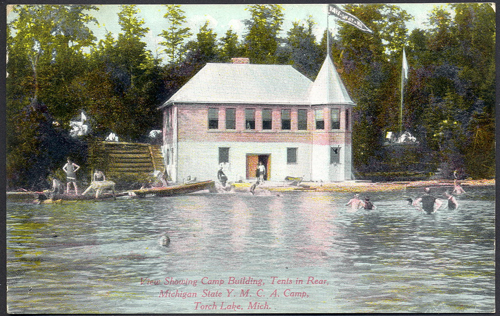 Central Lake MI Camp HayoWentHa Beachfront Building Tenn… Flickr