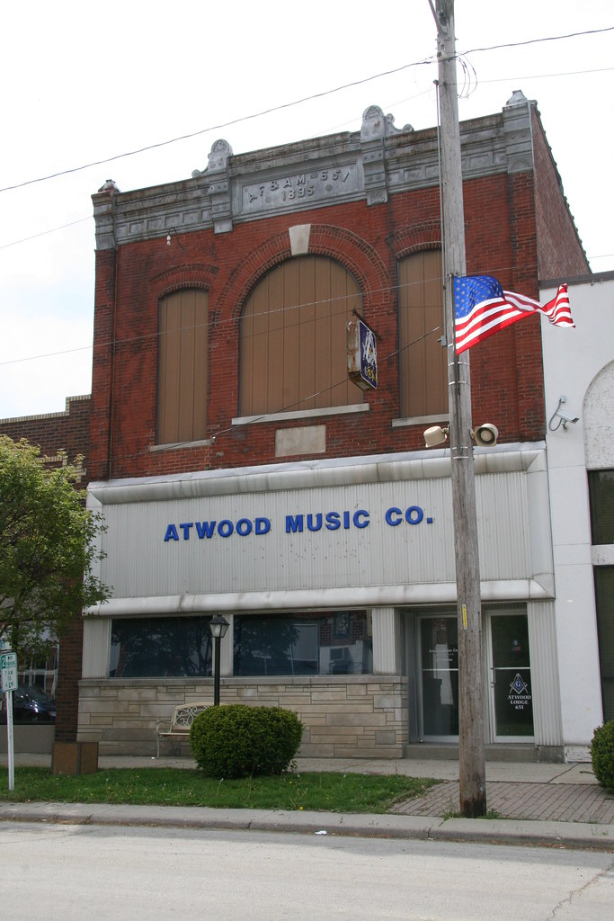 Atwood IL, Atwood Illinois, Masonic Lodge, Douglas County Flickr