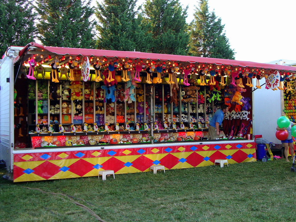 Water Gun Fun Carnival Game Mark Flickr