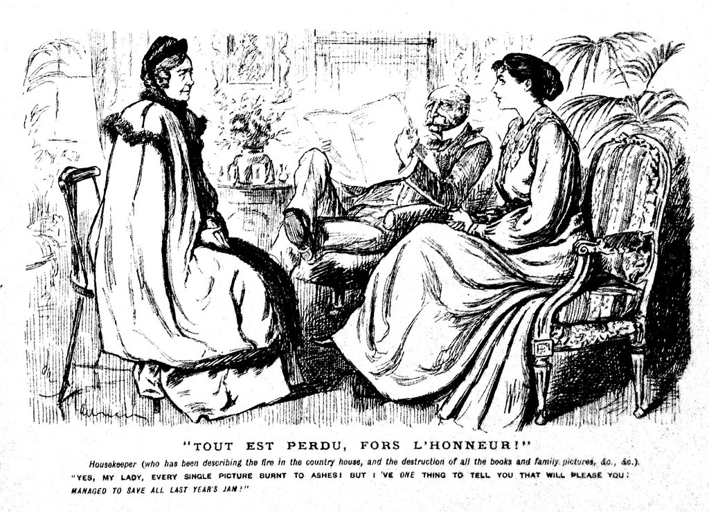 Tout Est Perdu, Fors L'Honneur Pictures from Punch. 19th C… Flickr