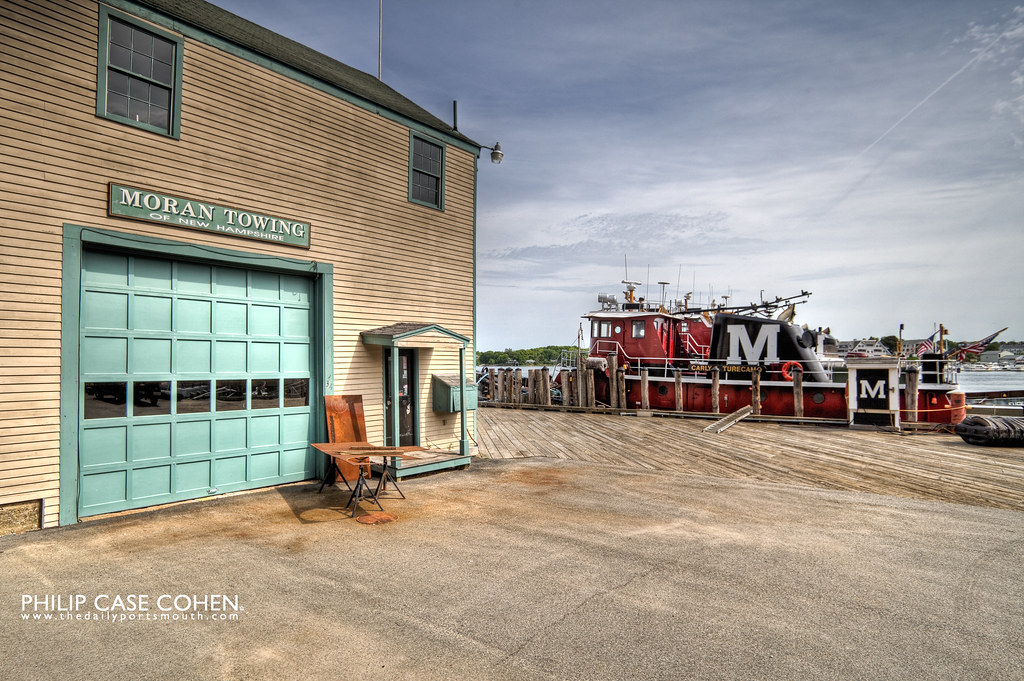 On Black Moran Towing of New Hampshire by Philip Case Cohen [Large]