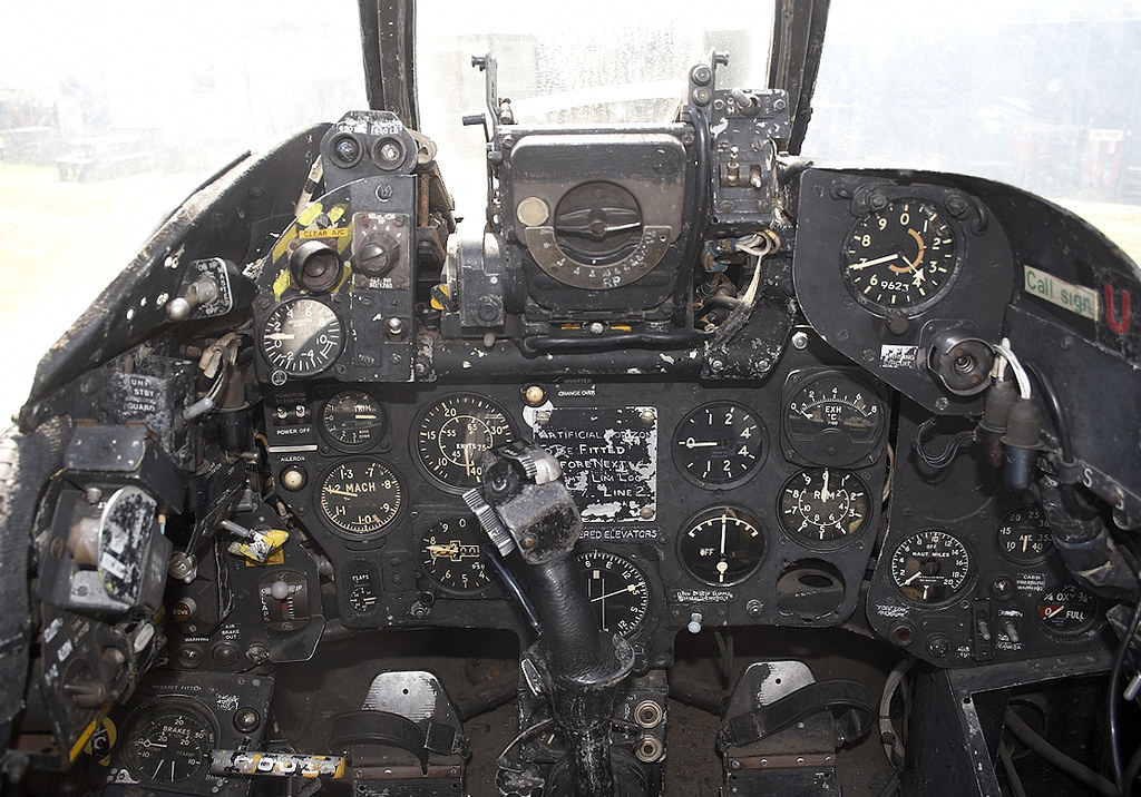 Hawker Hunter Cockpit Bernie C Flickr