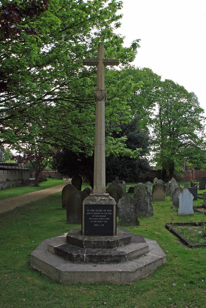 St Peter's church West Lynn Norfolk War memorial. David Flickr
