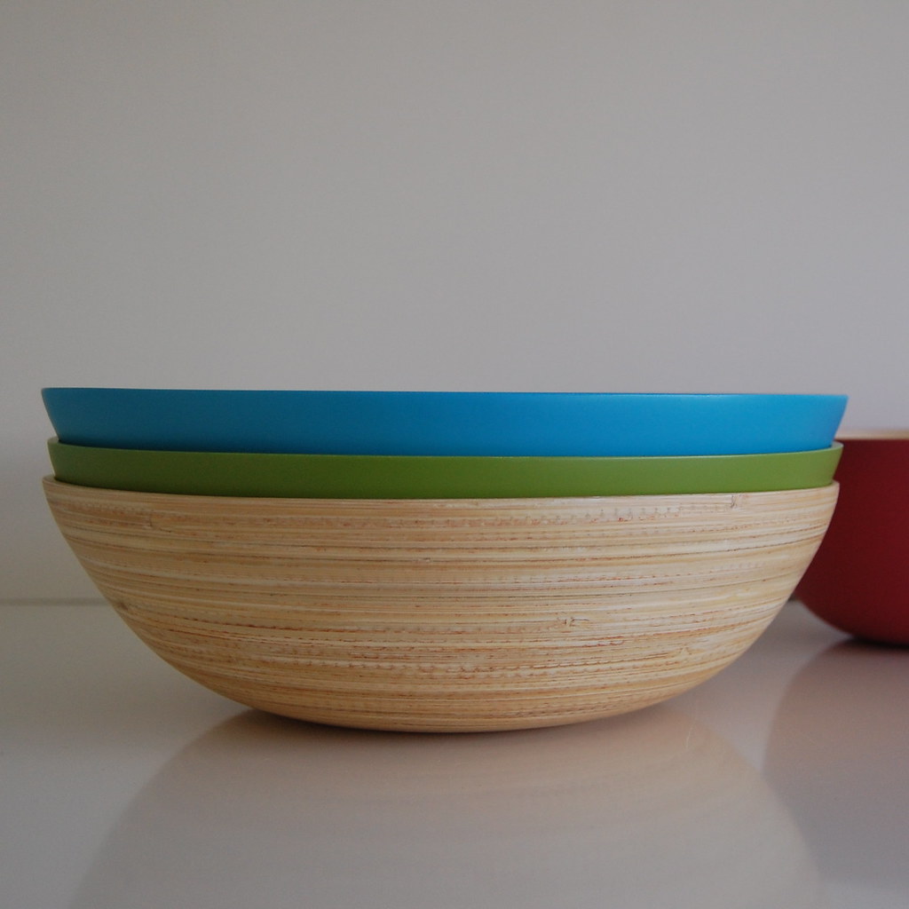 Deep Dish Bowls New colors, new profile of our bamboo tabl… Flickr