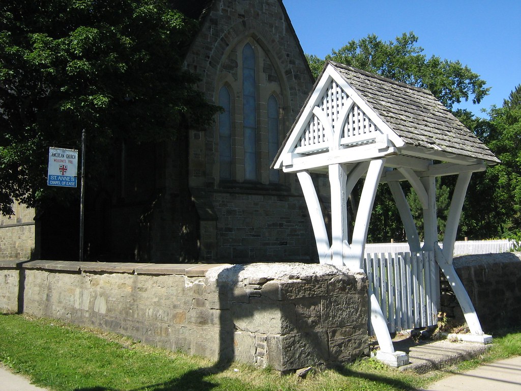 The lych gate, Christ Church (Parish) Church, Fredericton,… Flickr