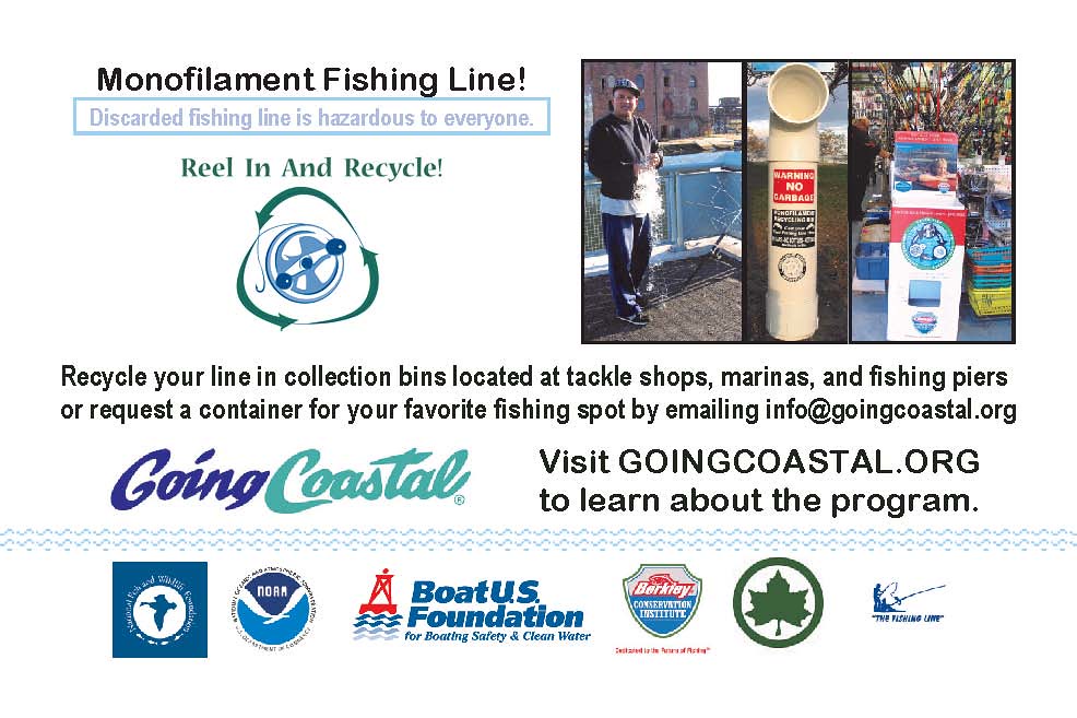 Monofilament Fishing Line Recycling Going Coastal Flickr