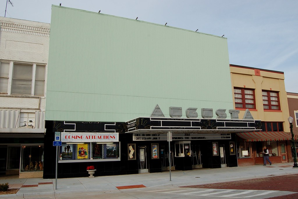 Kansas, Augusta, Historic Augusta Theatre (8,053) The Art … Flickr