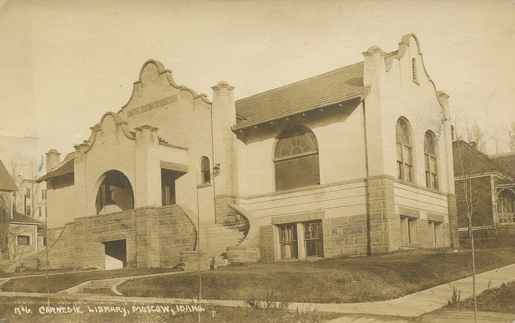 Carnegie Library, 1913 Moscow, Idaho No. 6 CARNEGIE LIBR… Flickr