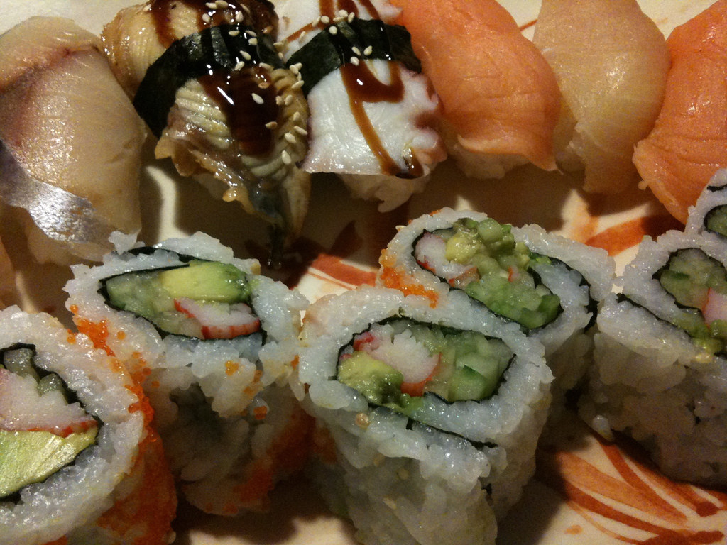 Sushi from Fuji China in Knightdale, NC. 9/365 Leigh Jay Temple