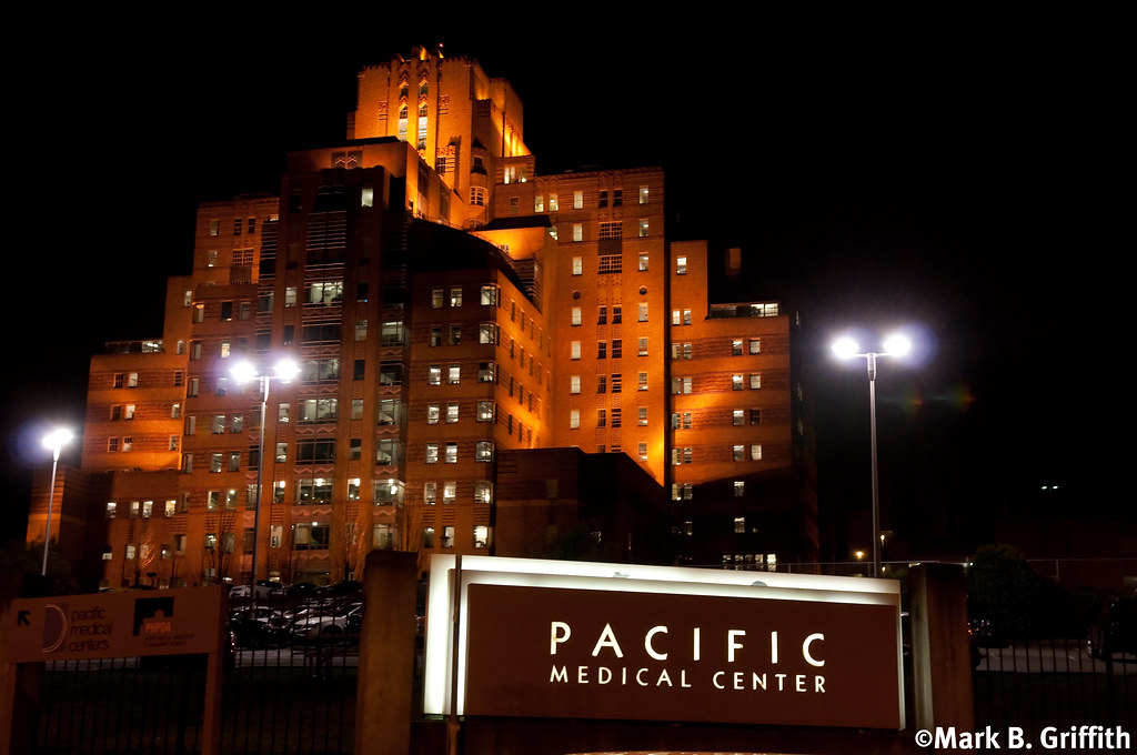 Pac Med The headquarters of lit up on a very ve… Flickr