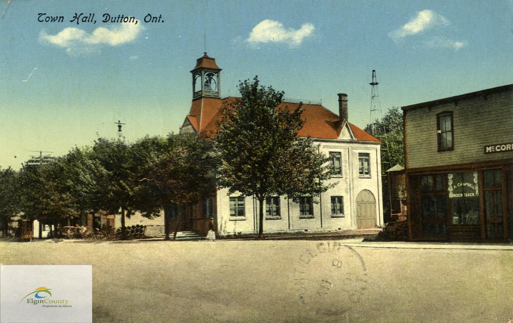 Town Hall, Dutton, circa 1919 Title Town Hall, Dutton, ci… Flickr