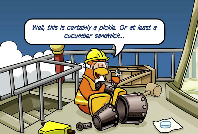 Club Penguin Mission 11 Rory at the Beacon Rory the cons… Flickr