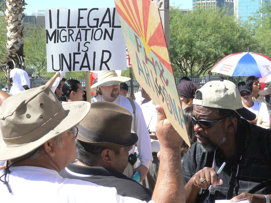 Illegal Migration is Unfair Argument There were pockets o… Flickr