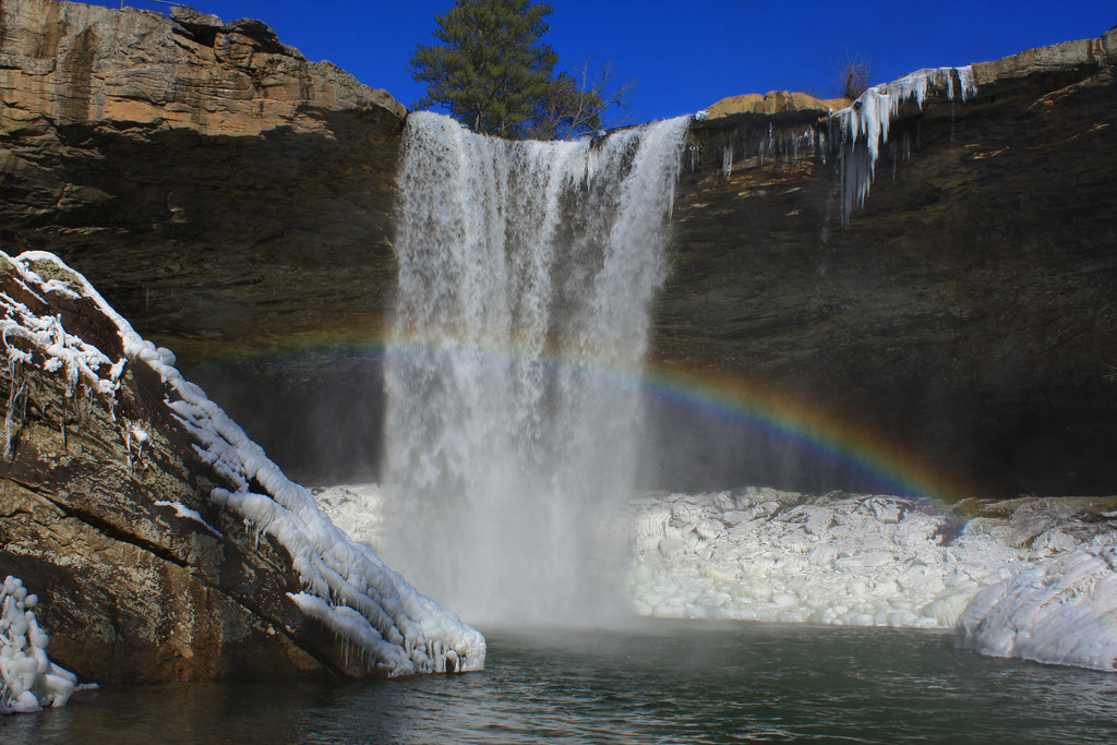 noccalula falls, black creek, noccalula falls park, lookout mountain