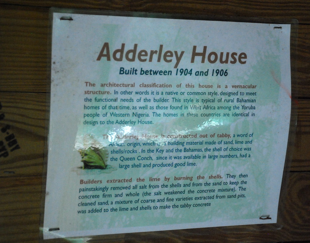 Adderley House explained This is the oldest house in the F… Flickr