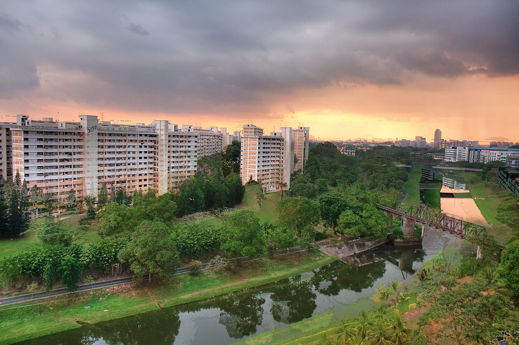 Sunset Way View from my apartment during Sunset in Singapo… Flickr