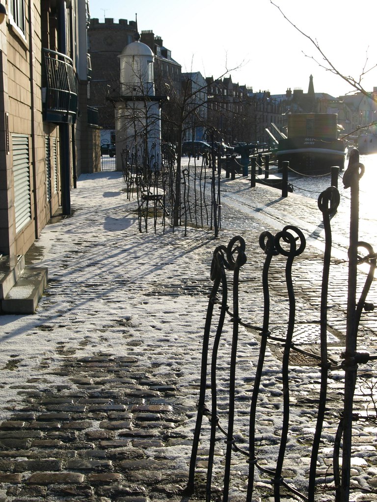 Public artwork near Rennie's Isle in Leith, Edinburgh Flickr