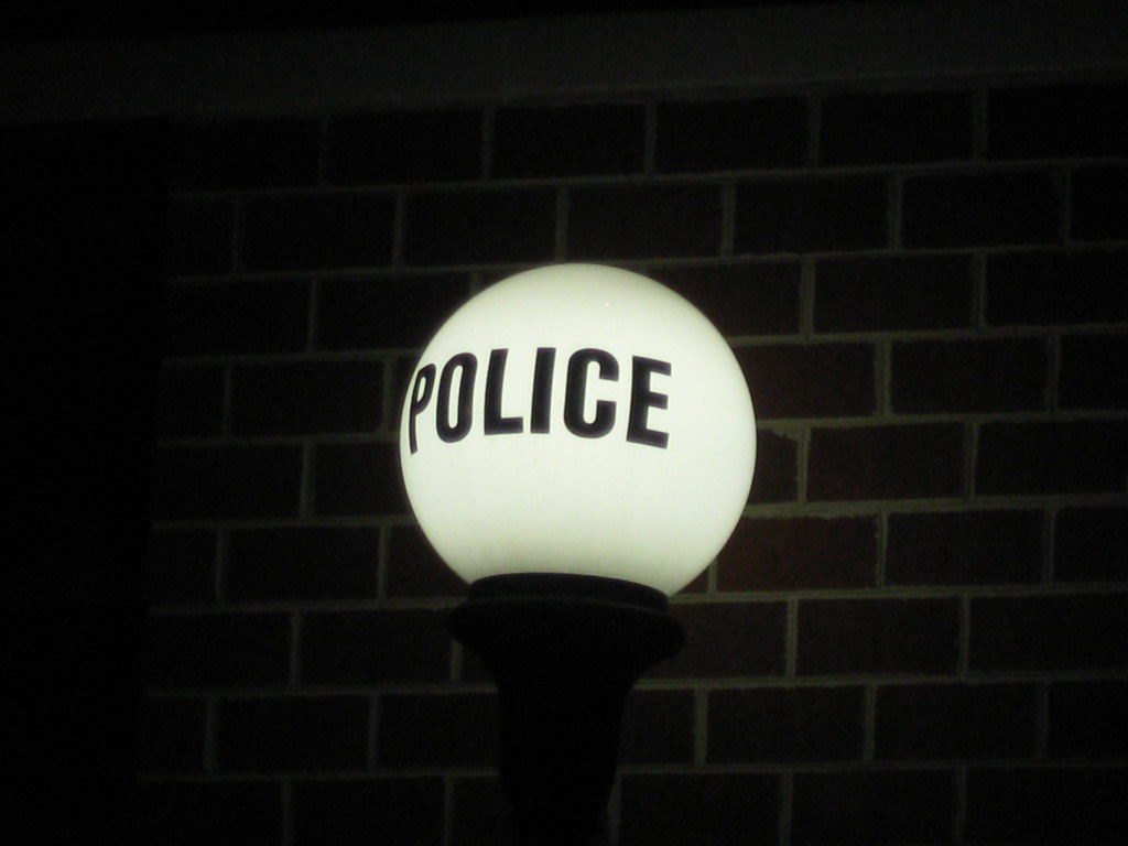 Light at Aberdeen, MD Police Station a photo on Flickriver