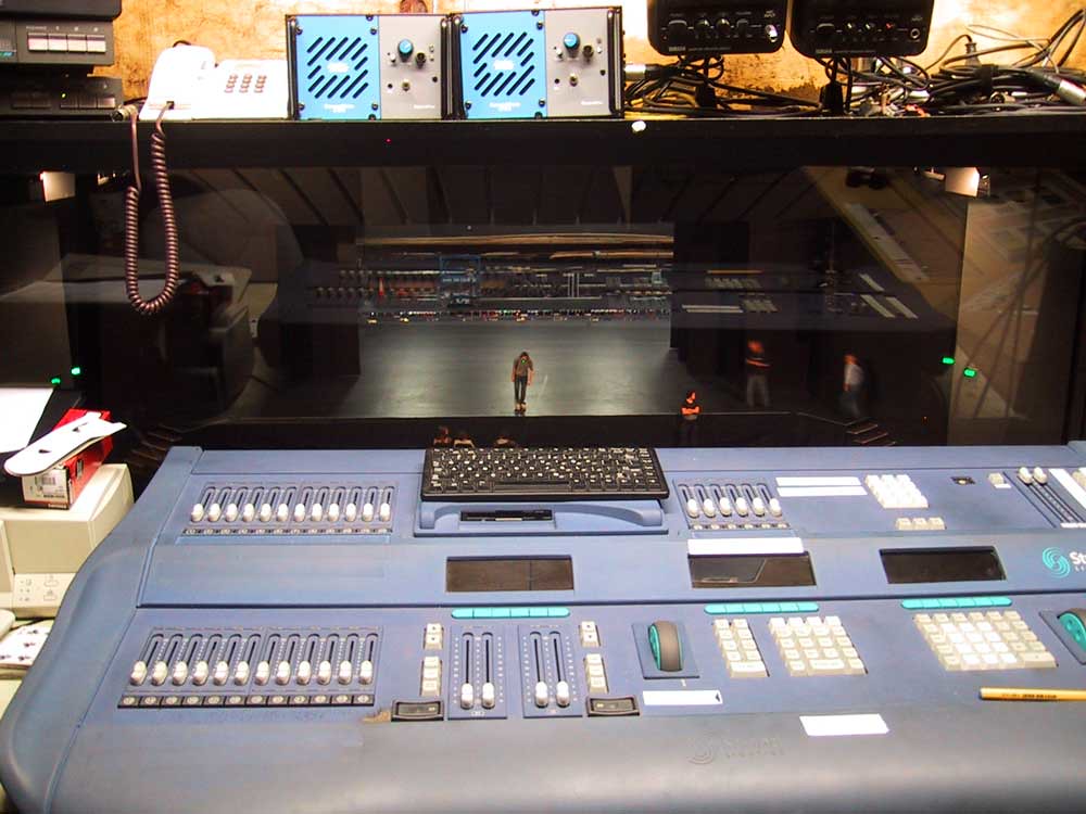 Canberra Theatre backstage view from the sound box Flickr