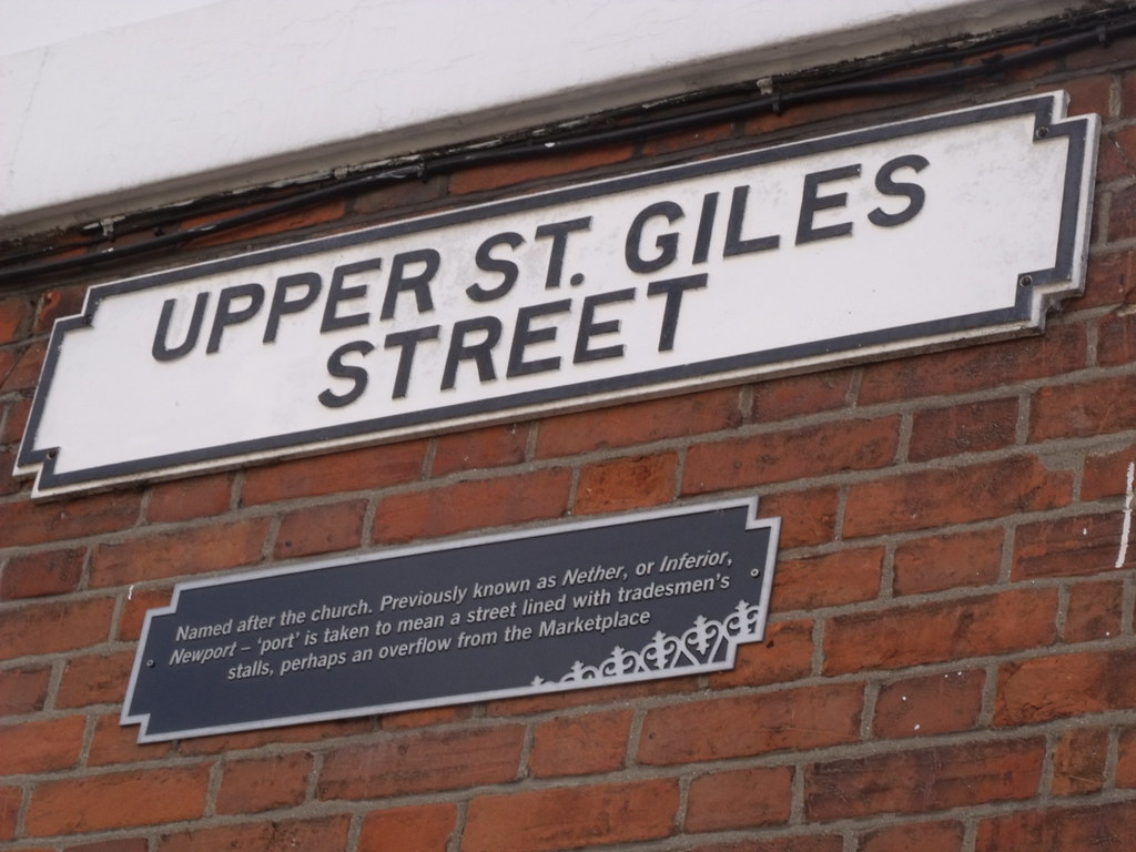 Upper St Giles Street Norwich road sign a photo on Flickriver