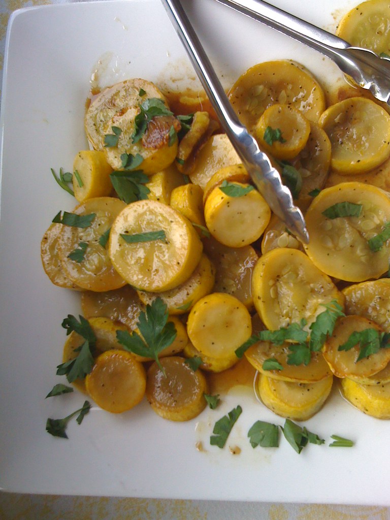 Sauteed yellow zucchini Sauteed yellow zucchini. Made with… Flickr