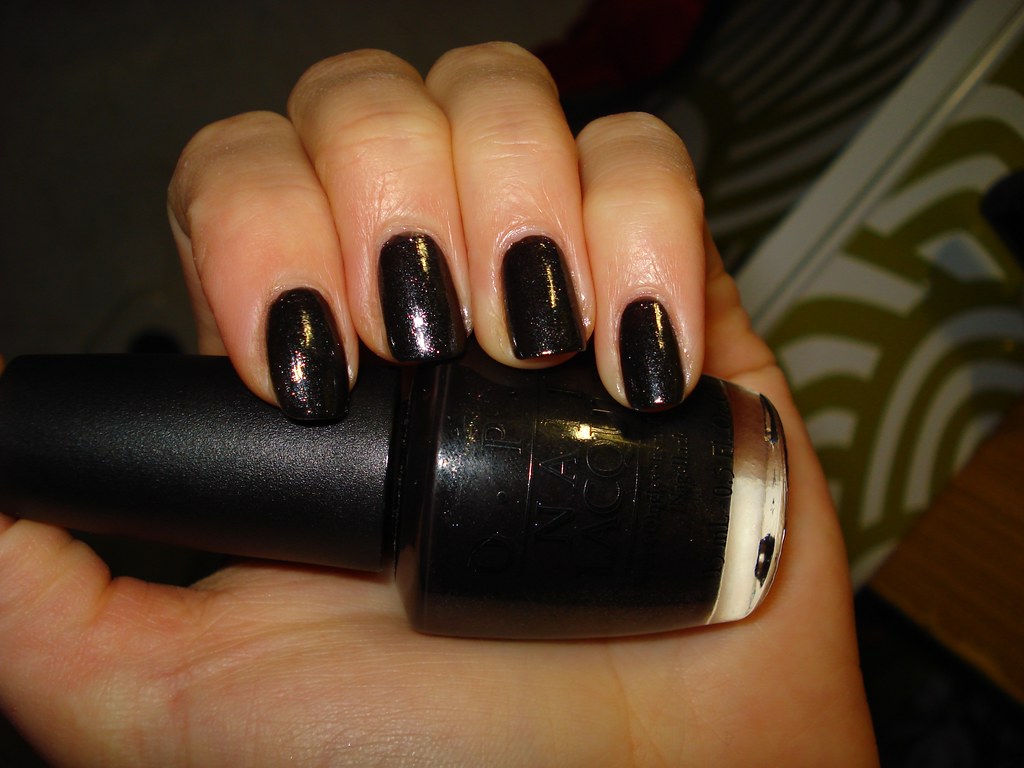 OPI Baby It's Coal Outside (Holiday in Toyland 2008) Flickr