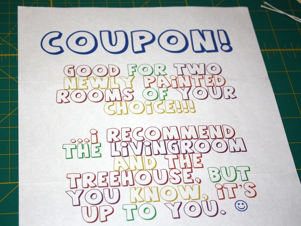 Painting Coupon blogged Kris Flickr