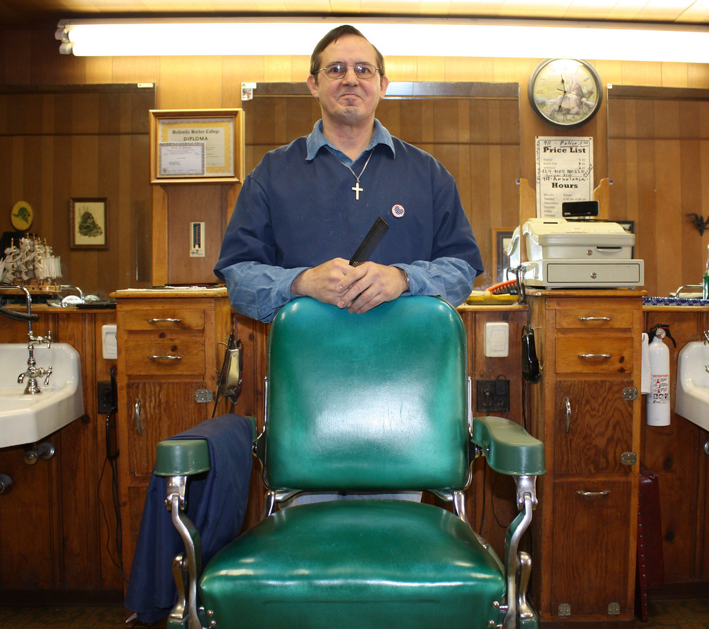 Taylorville IL Mark's Barber Shop (2 of 12) Meet Mark, w… Flickr