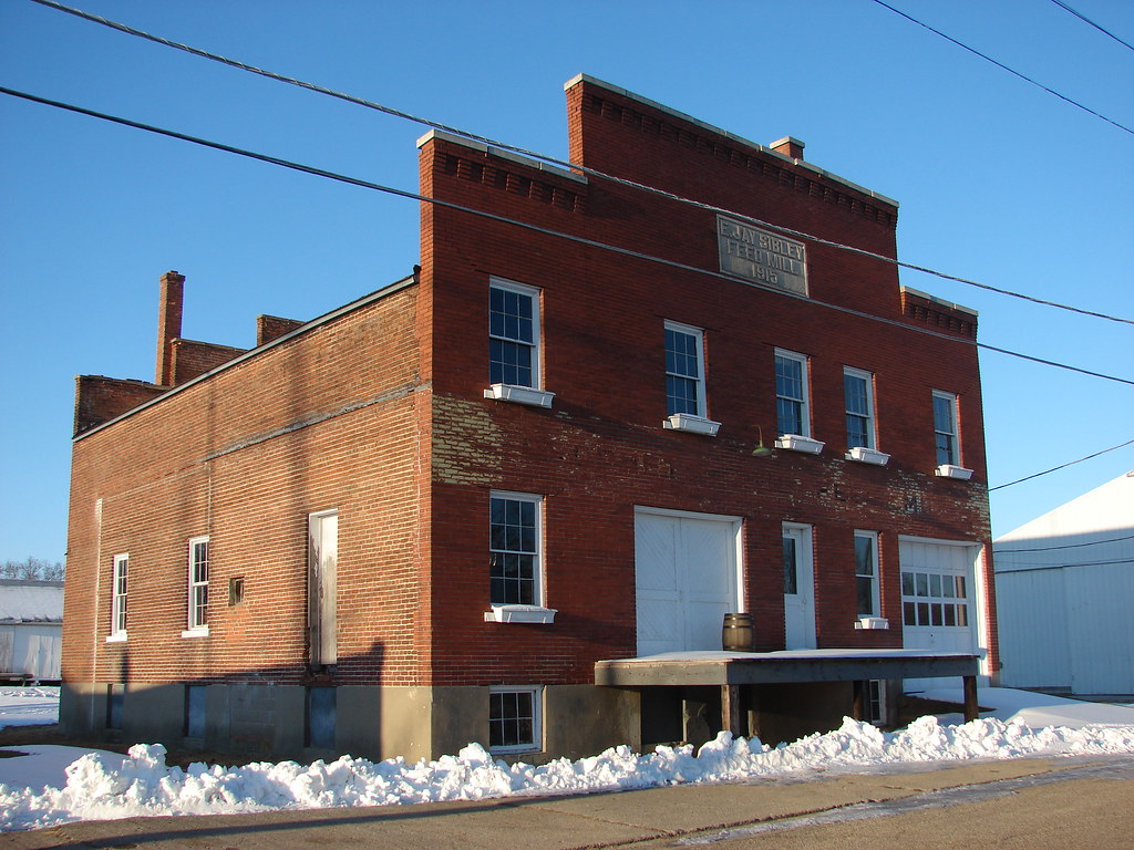 Feed MillProphetstown,IL This stout old building was once… Flickr