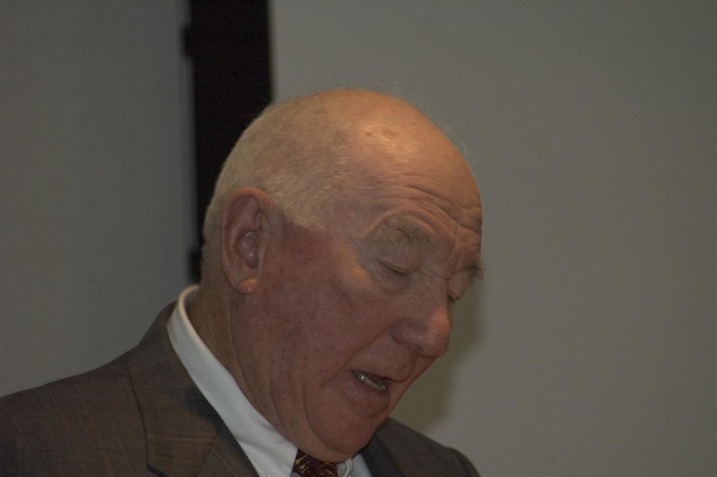 David Oreck visits Mays David Oreck, founder of the