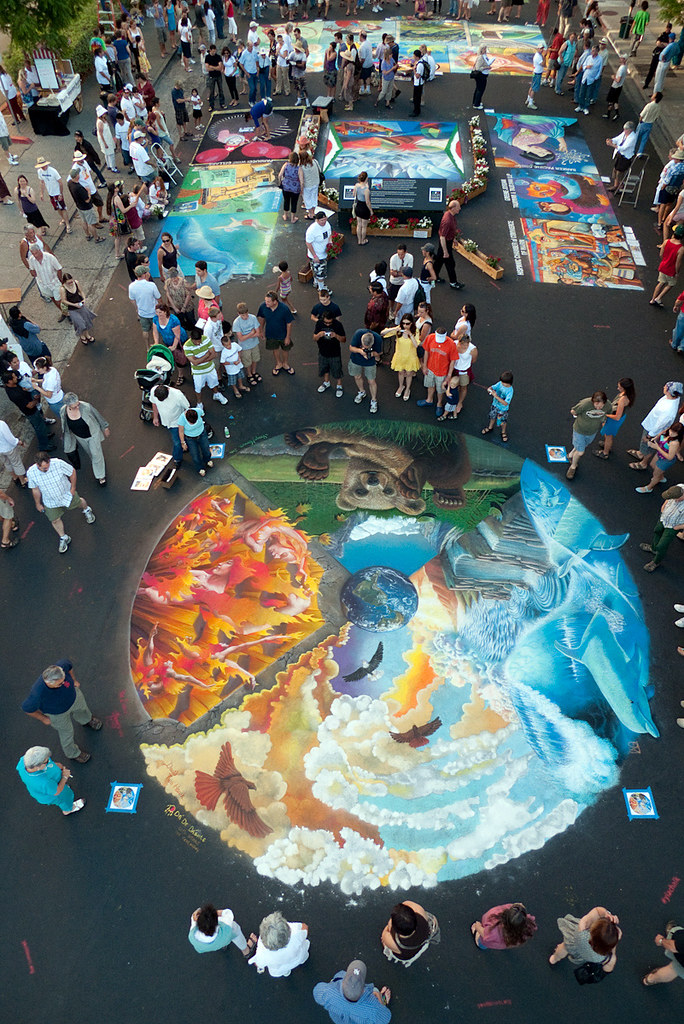 Italian Street Painting Festival Each year since 1994 the … Flickr