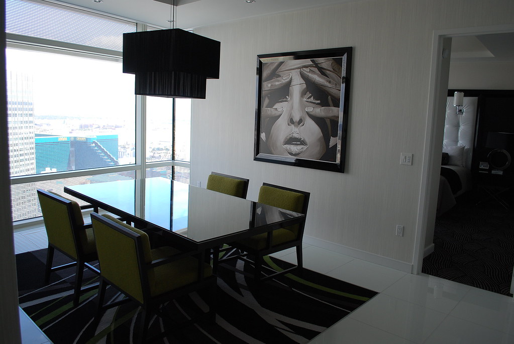 Aria Las Vegas Penthouse Dinning area rye man Flickr
