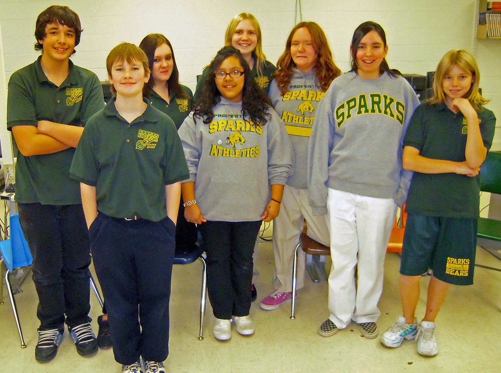 Sparks Middle School Susan Davenport and Sparks Principal … Flickr