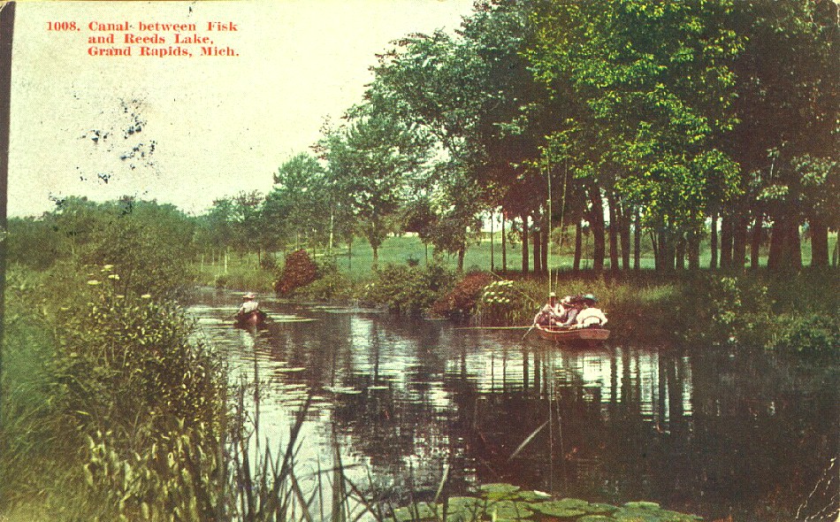 Grand Rapids Canal between Fisk and Reeds Lake, Grand Rapi… Flickr