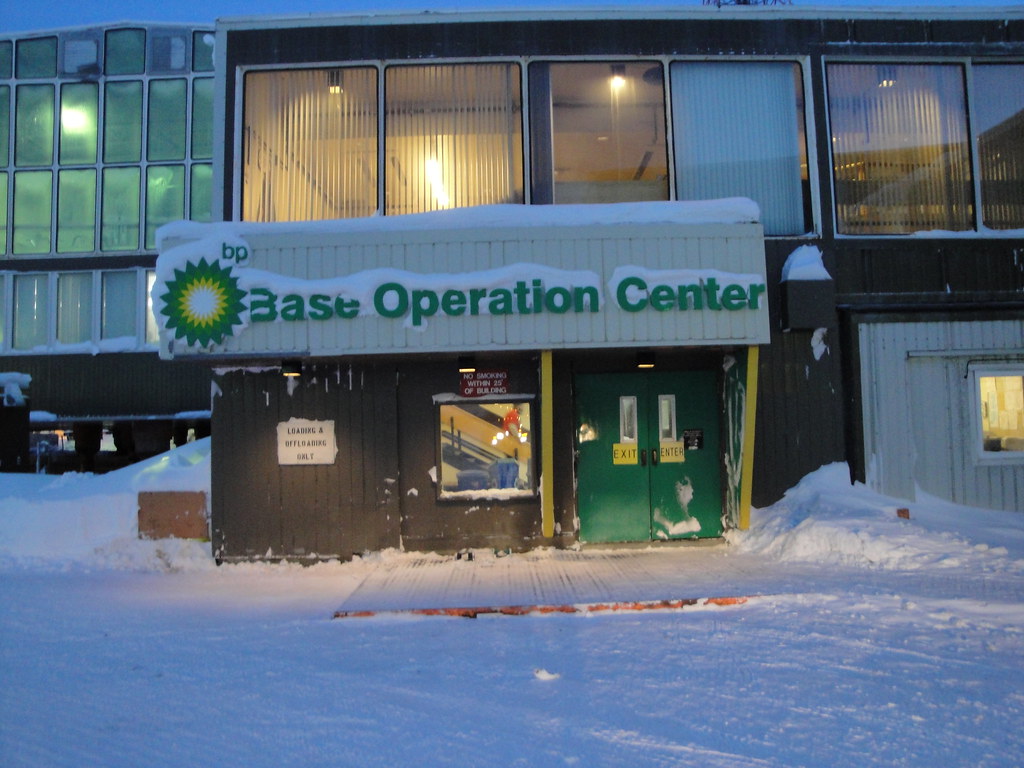 DSC00071 Entrance to Prudhoe Bay Operations Center Michael Mihalco