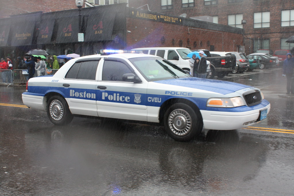 Boston Police Department, CVEU vehicle 9049. March 14, 20