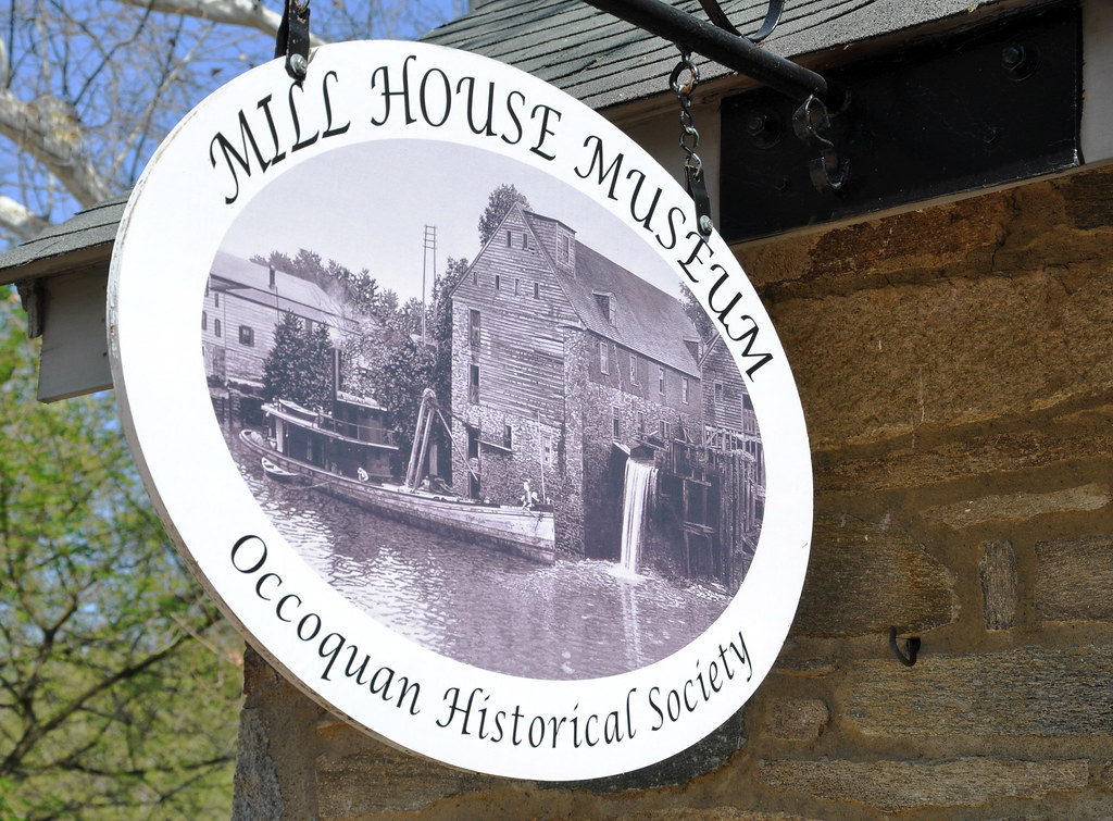 Mill House Museum Sign, Occoquan, Virginia eileenmurphy Flickr