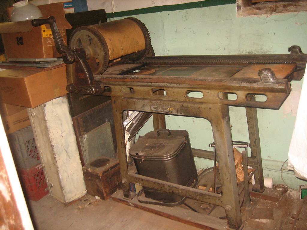 Vandercook galley proof press SOLD Inking unit included. N… Flickr