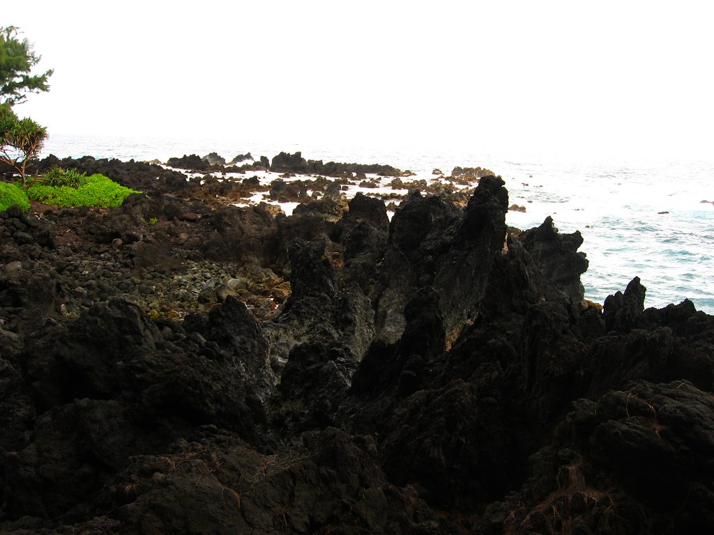 Laupahoehoe Point, near Hilo, Hawaii Laupahoehoe Point Bea… Flickr