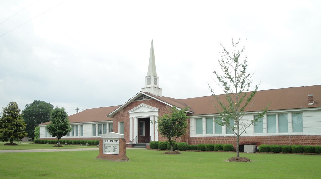 Arabi School Arabi's former school is now the Baptist chur… Flickr