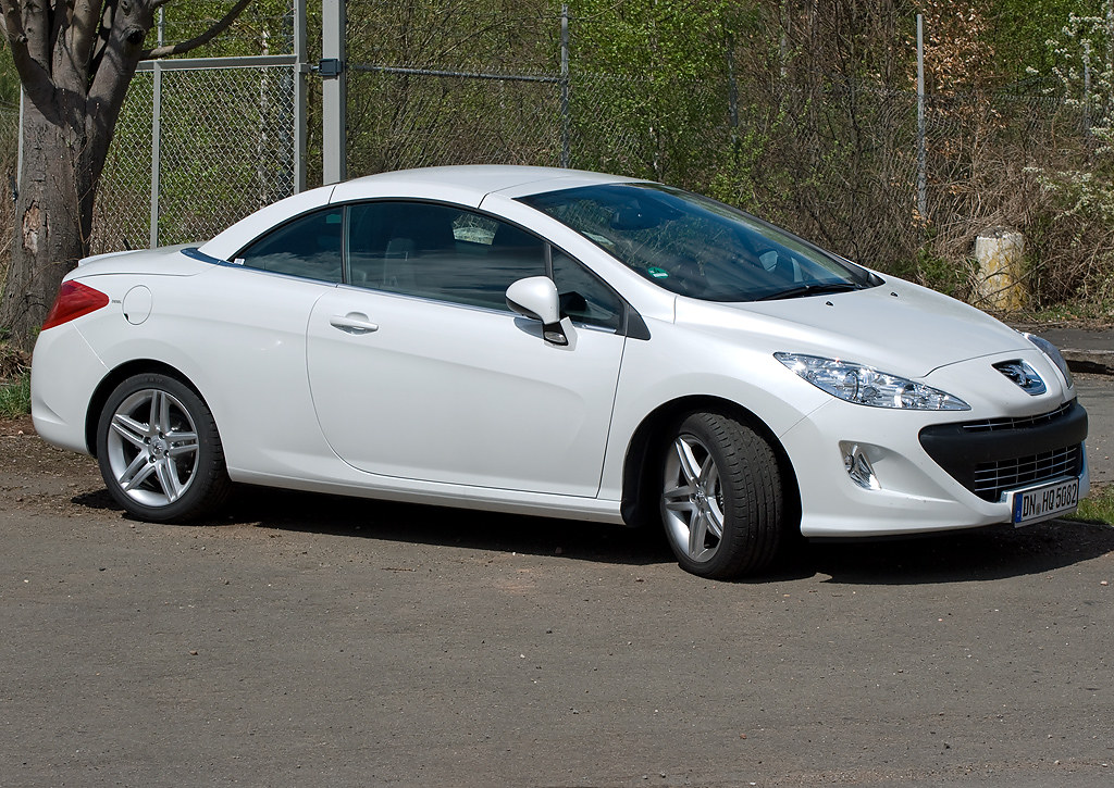 Peugeot 307CC Our hire car in Germany, April 2010 "a rea… Flickr